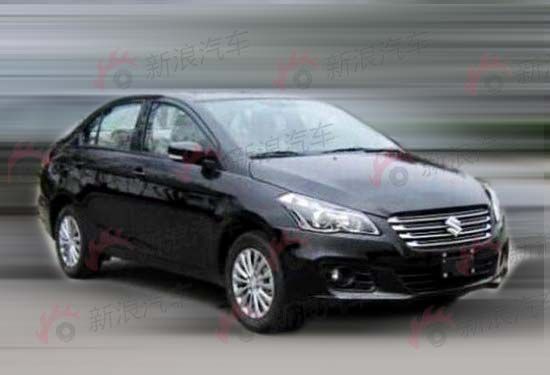 长安铃木启悦量产车型无伪谍照