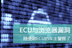 滥用ECU与浏览器最易引发汽车安全漏洞