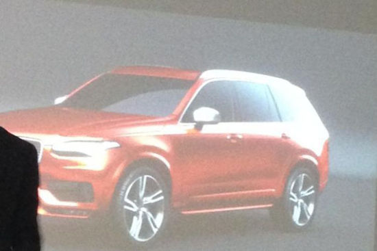 疑似全新XC90 R-Design曝光 外形更运动