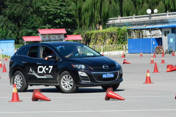 国产马自达CX-7深度试驾活动现场 国产马自达CX-7深度试驾活动现场