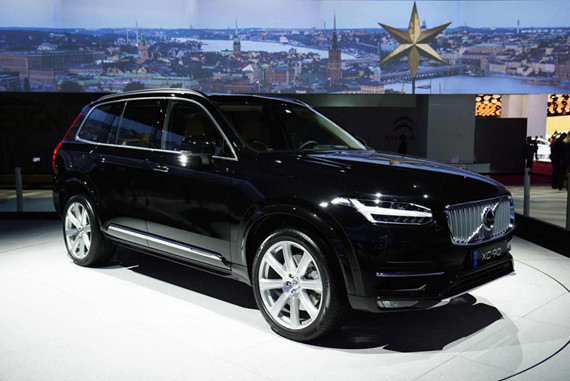 新沃尔沃XC90亮相巴黎车展 明年5月上市
