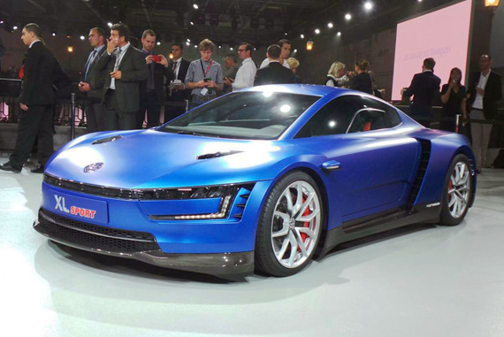 大众XL Sport概念车亮相巴黎车展