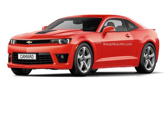 2016 Chevrolet Camaro 想象图 2016 Chevrolet Camaro 想象图