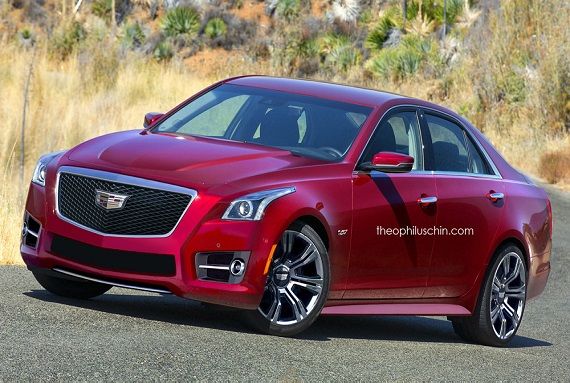 全新凯迪拉克CTS-V新预赏图