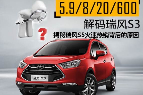 瑞风推小型SUV/6万起售 40天订单超2万