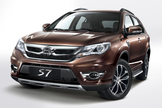 比亚迪S7参数配置曝光 预计售价15万左右