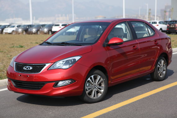 奇瑞艾瑞泽3量产车曝光 富有运动气息