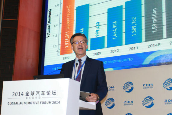 英国汽车制造商及贸易商协会行政长官Michael Hawes 英国汽车制造商及贸易商协会行政长官Michael Hawes