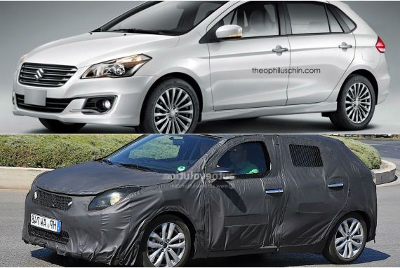 铃木Alivio掀背版假想图曝光 铃木Alivio掀背版假想图曝光