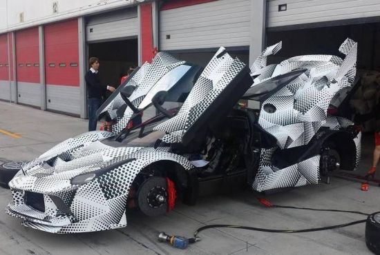 法拉利LaFerrari XX最新谍照 内饰曝光