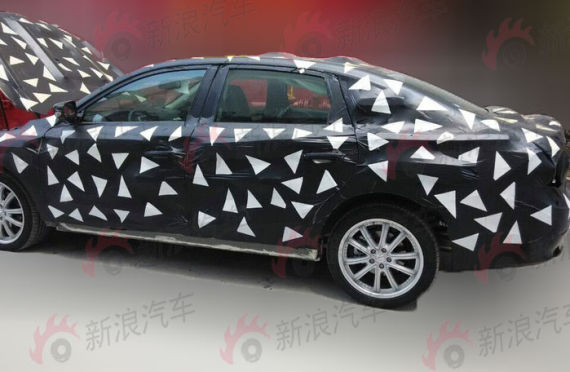 还原概念车设计 广汽传祺GA6测试车曝光 还原概念车设计 广汽传祺GA6测试车曝光