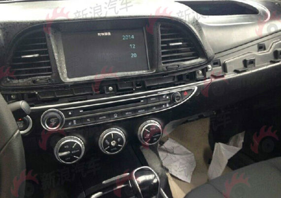 还原概念车设计 广汽传祺GA6测试车曝光 还原概念车设计 广汽传祺GA6测试车曝光