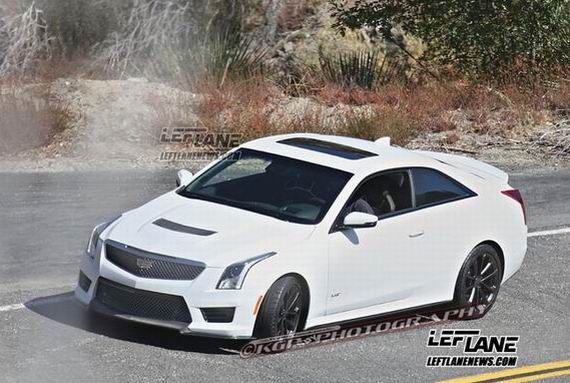 Cadillac ATS-V Coupe Spy Cadillac ATS-V Coupe Spy