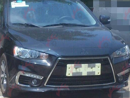 三菱翼神FUTURE未来版车型谍照 三菱翼神FUTURE未来版车型谍照