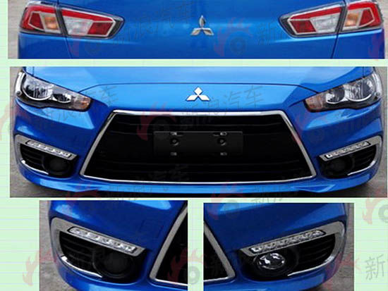 三菱翼神FUTURE未来版车型谍照 三菱翼神FUTURE未来版车型谍照