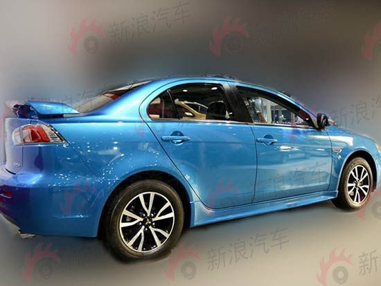 三菱翼神FUTURE未来版车型谍照 三菱翼神FUTURE未来版车型谍照