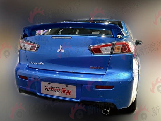 三菱翼神FUTURE未来版车型谍照 三菱翼神FUTURE未来版车型谍照