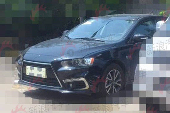 三菱翼神FUTURE未来版车型谍照 三菱翼神FUTURE未来版车型谍照