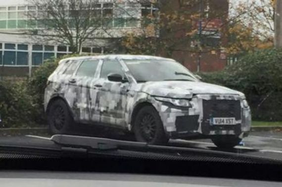 捷豹新款SUV谍照