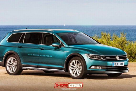 大众帕萨特Alltrack假想图 大众帕萨特Alltrack假想图