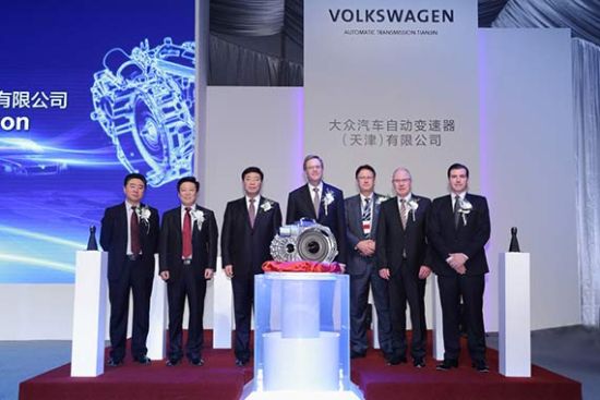 DQ380全球首产 参观大众变速器天津工厂