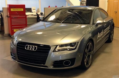 奥迪A7准自动驾驶概念车