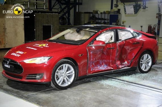 特斯拉Model S获Euro-NCAP五星安全评级