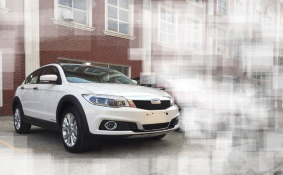 观致3都市SUV新车无伪装曝光