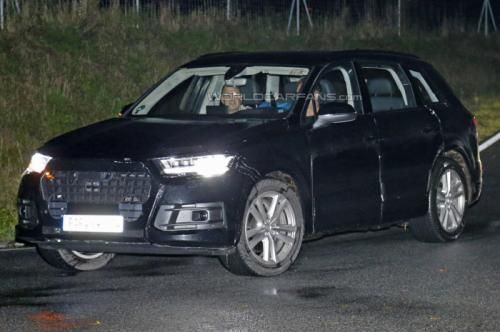 全新奥迪Q7轻度伪装谍照