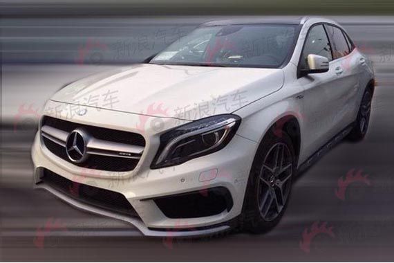 奔驰GLA45 AMG国内曝光