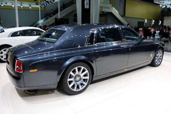劳斯莱斯都会典藏版幻影广州车展首发