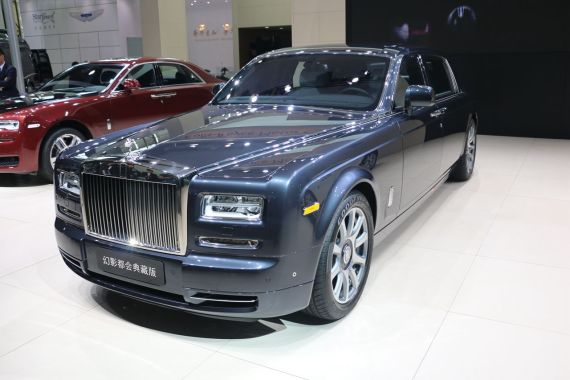 劳斯莱斯都会典藏版幻影广州车展首发