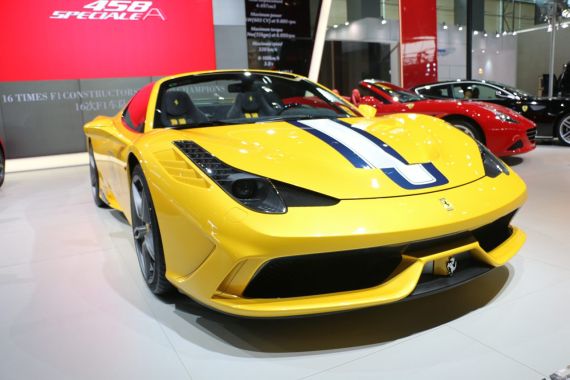 法拉利458 Speciale A广州车展首发