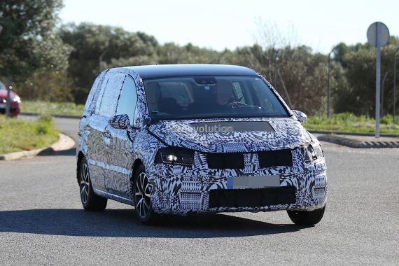 全新一代大众途安最新谍照