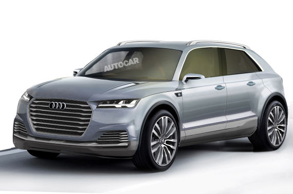 Audi Q8想象图 Audi Q8想象图