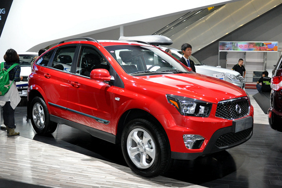 主打SUV领域 双龙汽车全系亮相广州车展