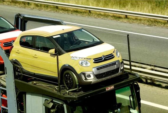 雪铁龙C1 Urban Ride量产版谍照