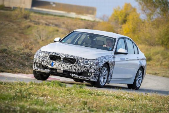 宝马3系插电混动原型车发布 动力达245匹