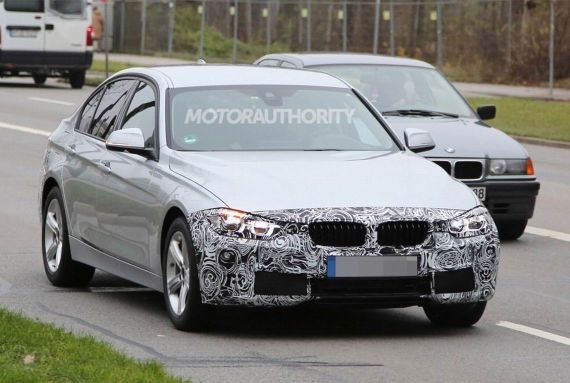 改款宝马3系谍照