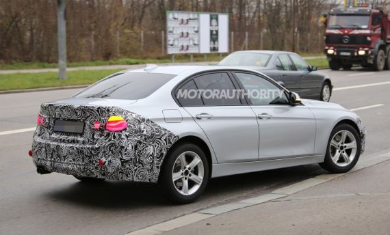 改款宝马3系谍照