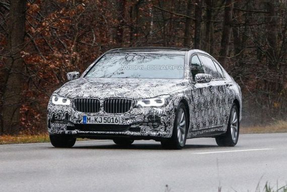 新一代宝马7系最新谍照