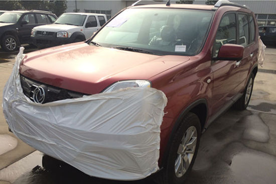 东风风度MX6实车曝光 基于老款奇骏打造