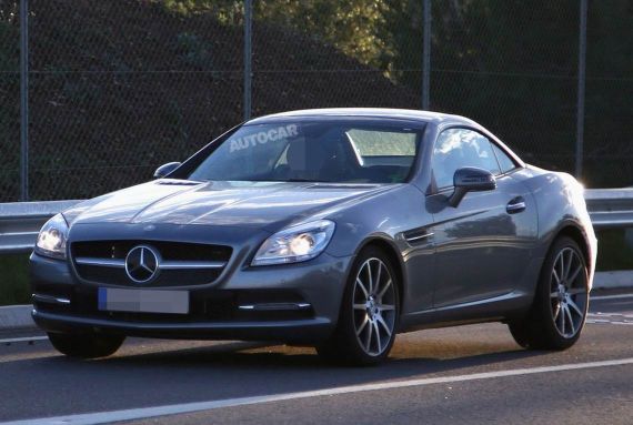 奔驰SLC路试谍照 奔驰SLC路试谍照