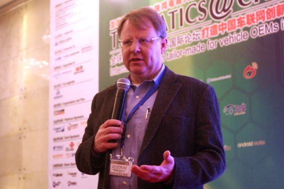 Verizon车联网公司高级副总裁Kevin Link