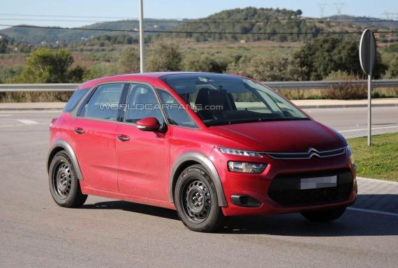 雪铁龙C4毕加索谍照 雪铁龙C4毕加索谍照