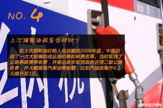 汽柴油消费税上调,油价“九连跌”将不会出现 汽柴油消费税上调,油价“九连跌”将不会出现