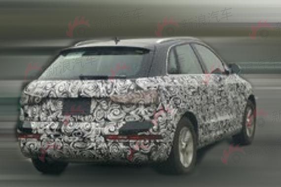 新款奥迪Q3国内曝光 新款奥迪Q3国内曝光