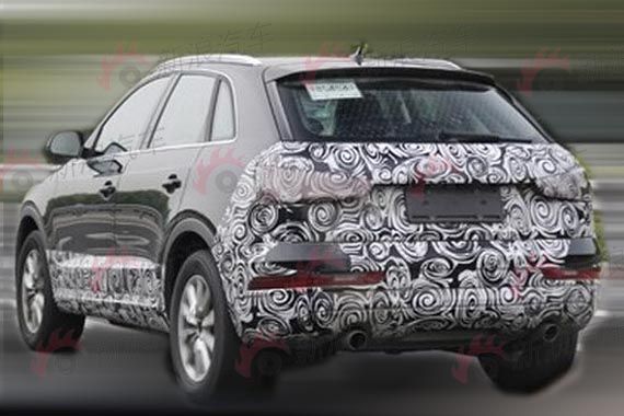 新款奥迪Q3国内曝光 新款奥迪Q3国内曝光