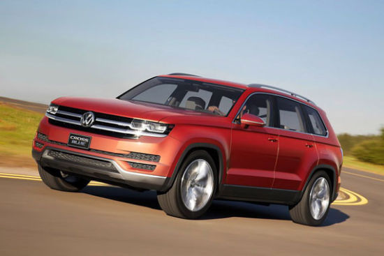 大众五座跨界概念车将亮相北美车展