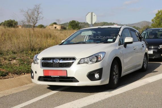 新一代斯巴鲁翼豹谍照曝光 2015年上市 新一代斯巴鲁翼豹谍照曝光 2015年上市